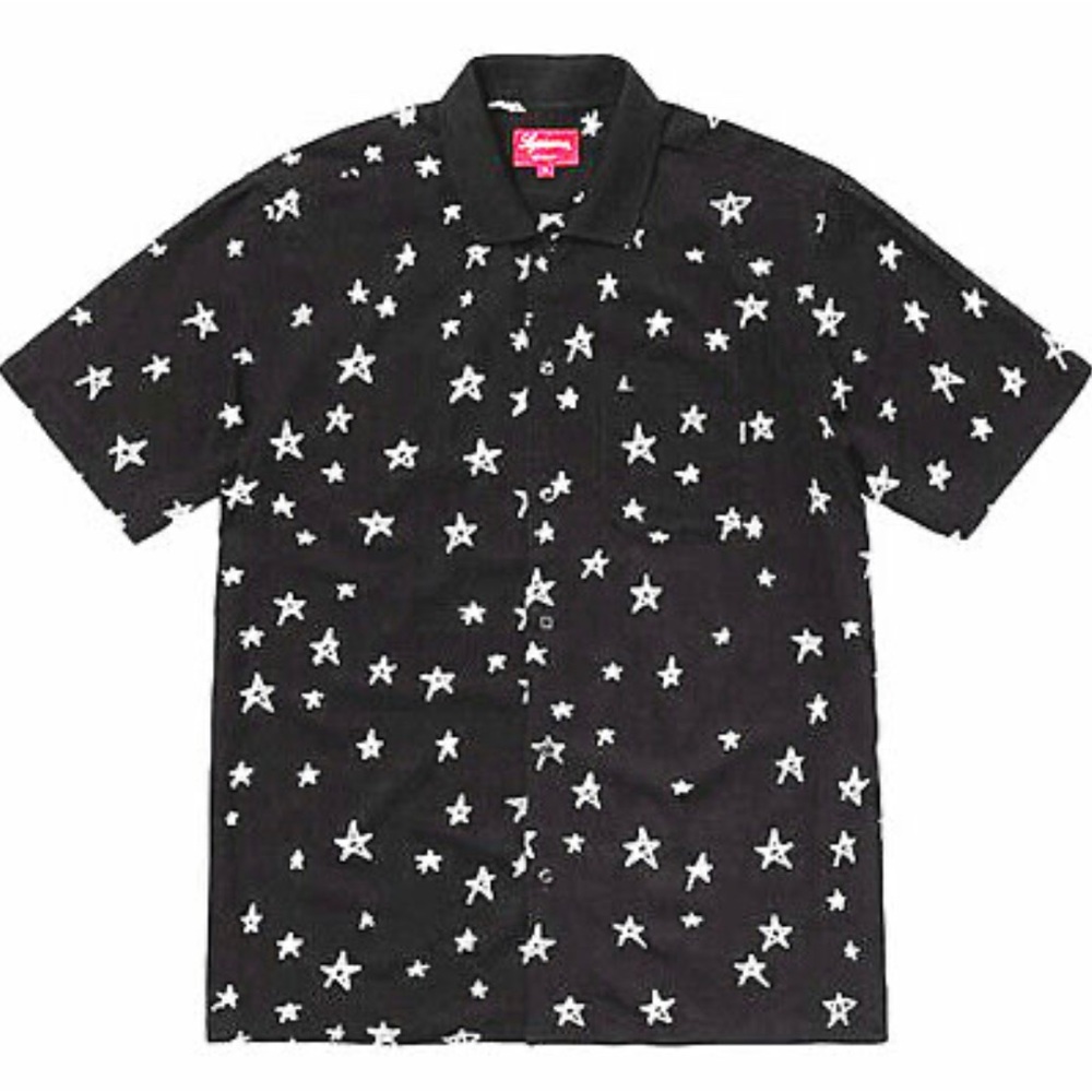 Daniel Johnston Devil Rayon Shirt - Supreme
Stars Button Up - Picture 1 of 9